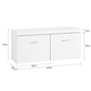 Sobuy | Cloakroom Bench | Sedadlo | Rostlinná lavice | Lavička bot | FSR117-W
