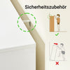 SoBuy | Schuhkipper | Schuhschrank mit 3 Klappen | Schuhkommode Weiß | FSR189-WN