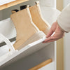 SoBuy | Schuhkipper | Schuhschrank mit 2 Klappen | Schuhkommode Weiß | FSR193-WN