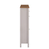 SoBuy Schuhschrank Schmal mit 2 Klappen & Schublade Platz für 12 Paar Schuhe Hellbraun B80xT25xH108cm | FSR89-KA