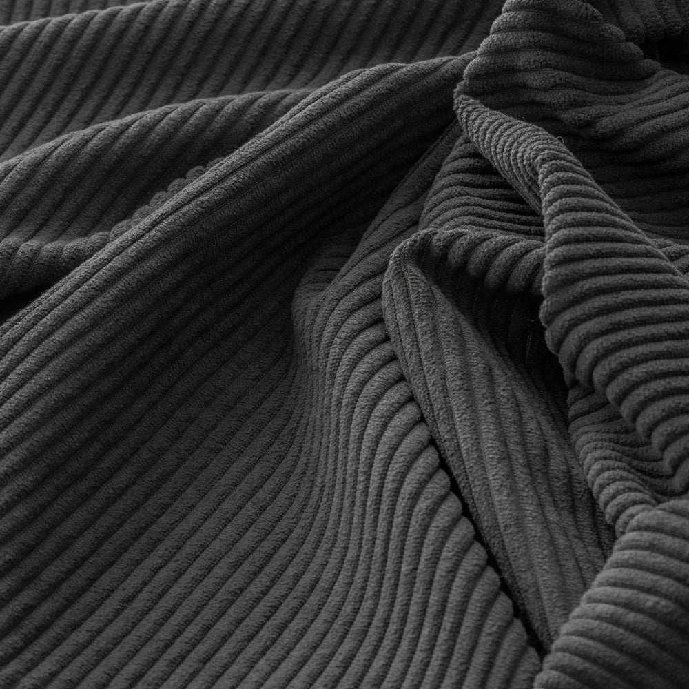 SoBuy | Schlafsofa | Schlafsofa klein mit Federkern & 2 Kissen | Schwarz | FST101-SCH