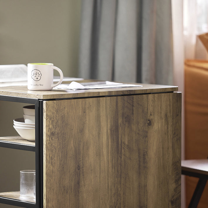 SoBuy | klappbarer Esstisch | Küchentisch | Holztisch | Klapptisch | FWT62-N