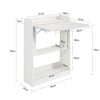 Sobuy | Skládací stůl | Počítačová tabulka | Work Table White | FWT92-W