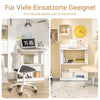Sobuy | Skládací stůl | Počítačová tabulka | Work Table White | FWT92-W