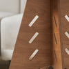 SoBuy | Beistelltisch mit Zapfenverbindungen | Kaffeetisch | Couchtisch | Braun | HFBT01-BR