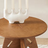 SoBuy | Beistelltisch mit Zapfenverbindungen | Kaffeetisch | Couchtisch | Braun | HFBT01-BR