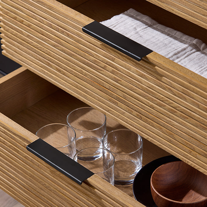 SoBuy | Sideboard | Flurschrank | Küchenschrank | Aufbewahrungsschrank | TV-Schrank | HFSB02-SCH