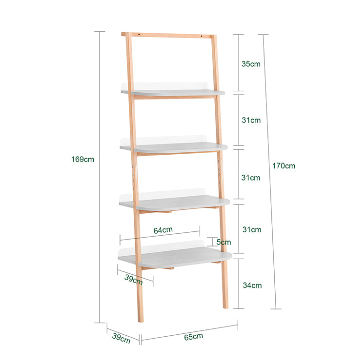 SoBuy | Leiterregal | Treppenregal | Aufbewahrungsregal | Blumentreppe | HSTR02-HG