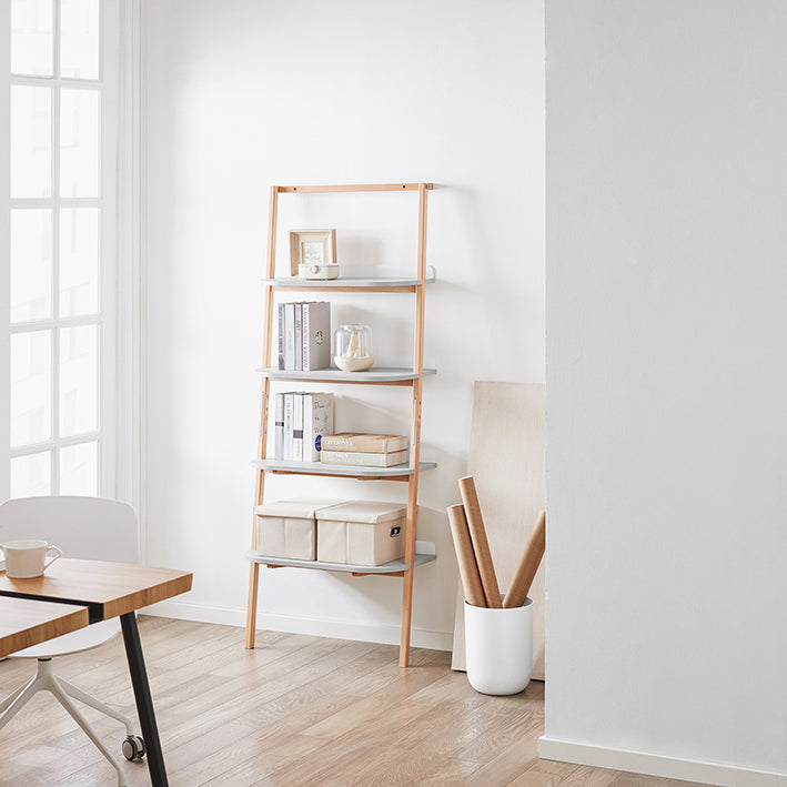 SoBuy | Leiterregal | Treppenregal | Aufbewahrungsregal | Blumentreppe | HSTR02-HG