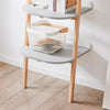 SoBuy | Leiterregal | Treppenregal | Aufbewahrungsregal | Blumentreppe | HSTR02-K-HG