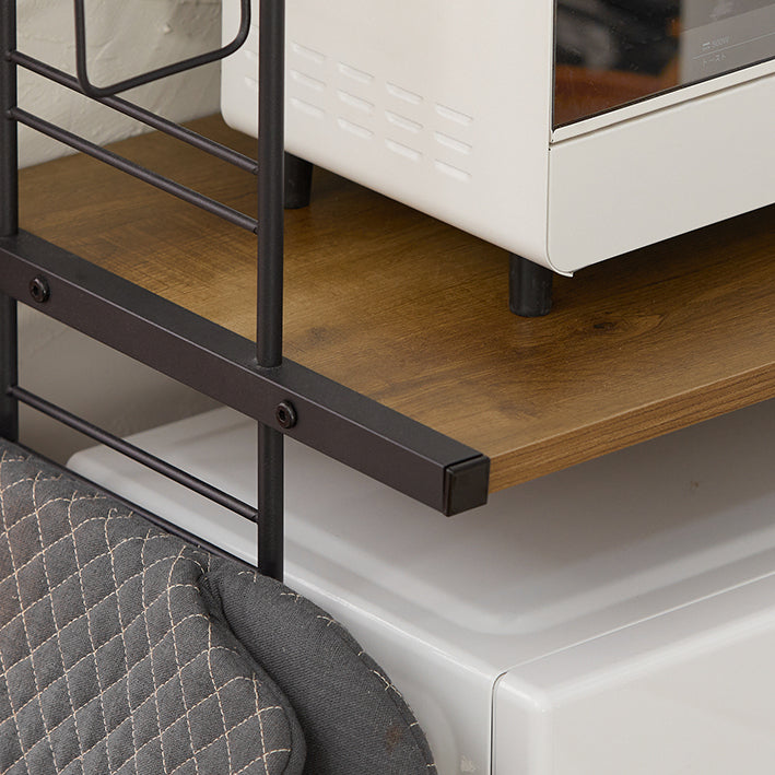 SoBuy | Mikrowellenregal | Mikrowellenhalter | Küchenregal | KCR08-PF