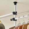 SoBuy | Teleskop Kleiderstange | Kleiderstangen System | Regalsystem | KLS03