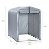 Vorverkauf | SoBuy | Fahrradgarage wetterfest Geräteschuppen Fahrradgarage für 1-2 Fahrräder Gartenhaus | 120x163x176cm | KLS11-K