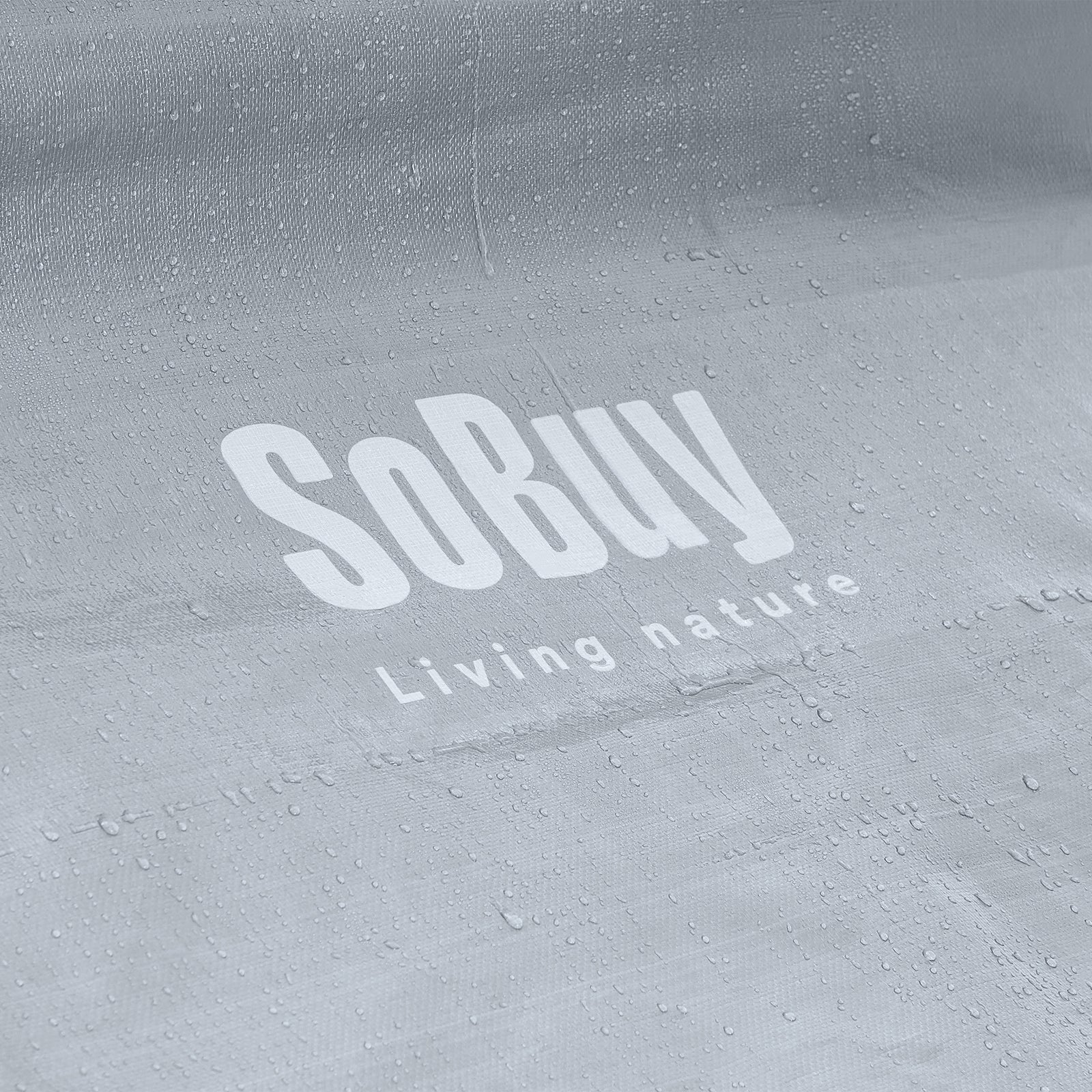 SoBuy | Fahrradgarage wetterfest für 1-2 Fahrräder | 120x163x176cm | KLS11-K