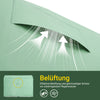 SoBuy | Foliengerätehaus | Fahrradgarage wetterfest Geräteschuppen | Grün 159x165x219cm KLS11-L-GR
