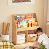 SoBuy | Kinderregal | Zeitungsständer | Aufbewahrungsregal | Bücherregal für Kinder | KMB01-N