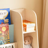 SoBuy | Kinder Bücherregal | Aufbewahrungsregal für Kinder | Büchergestell | Grün-Natur | KMB114-GR