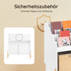 SoBuy | Kinderregal | Bücherregal | Aufbewahrungsregal für Kinder | Standregal Weiß | KMB115-W