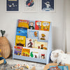 SoBuy | Kinder Bücherregal | Zeitungsständer | Büchergestell Hellblau | KMB32-B