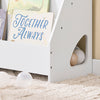 Vorverkauf | SoBuy | Kinderbücherregal Büchergestell für Kinder | Weiß | 70x60x30cm | KMB32-K-W