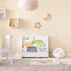 SoBuy | Kinderbücherregal Büchergestell für Kinder | Weiß | 70x60x30cm | KMB32-K-W