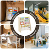 SoBuy | Kinderbücherregal | Zeitungsständer | Aufbewahrungsregal für Kinder | Natur | KMB50-N