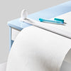SoBuy | Kindertisch und Stuhl | Set mit Aufklebern DIY Kinder Maltisch | Blau-Weiß | KMB60-B