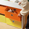 SoBuy | Kindertisch mit 2 Stühlen | Kindersitzgruppe | Spieltisch | Kindersitzgruppe| KMB75-K-W