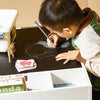 SoBuy | Kindertisch mit 2 Stühlen | Kindersitzgruppe | Spieltisch | Kindersitzgruppe| KMB75-K-W