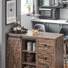 SoBuy | Kücheninsel | Kommode | Schrank freistehend | Sideboard | Buffet Industrie-Design | KNL08-N