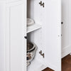 SoBuy | Kücheninsel mit erweiterbarer Arbeitsfläche | Küchenschrank | Sideboard | KNL10-WN