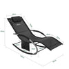 Sobuy | 2-set Garden Lounger | Sun Lounger s taškou | Palubní židle Beige | OGS28-mix2
