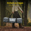 SoBuy | 3in1-Zelt Campingzelt Einzelzelt Outdoor Feldbett Grau 193x160x86cm | OGS32-II-HG