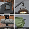 Sobuy | 4in1 stan | Polní postel | Kemp Lounger | Spací pytel | OGS60-HG