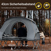 Sobuy | 4in1 stan | Polní postel | Kemp Lounger | Spací pytel | OGS60-L-HG
