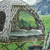 SoBuy | faltbar 4in1-Zelt | Camping Set | Feldbett mit Zelt Schlafsack | 2 Person | Tarnfarbe | OGS32-L-TN