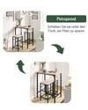 Vorverkauf | SoBuy | Bartisch mit 2 Hockern | Bartisch set | 3-teilig | OGT10-N