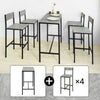 Vorverkauf | SoBuy | Essgruppe Esstisch | Set 5-teilig | Bartisch mit 4 Stühlen | OGT14-HG
