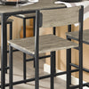SoBuy | Essgruppe mit 4 Hockern | Bartisch set | 5-teilig | OGT14-N