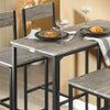 SoBuy | Essgruppe mit 4 Hockern | Bartisch set | 5-teilig | OGT14-N