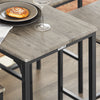 SoBuy | Essgruppe mit 4 Hockern | Bartisch set | 5-teilig | OGT14-N