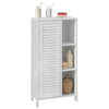 SoBuy | Badkommode | Badzimmerschrank | Flurschrank Weiß | BZR39-W