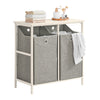SoBuy | Wäschetruhe | Wäschesammler | Wäscheschrank | BZR57-W