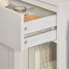 SoBuy | Wäscheschrank | Wäschesammler | Badschrank Weiß | BZR66-W