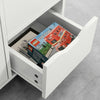 Vorverkauf | SoBuy | Druckertisch mit Schublade | Beistelltisch | Couchtisch Weiß | FBT105-W
