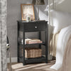 Sobuy | Bedtables | Pro ložnici | Konferenční stolek | Black Side Table | FBT46-SCH
