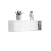 Sobuy | Wall Wardrobe | Hangenegal | Flurga Mobby White | FHK18-W