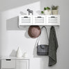 Sobuy | Wall Wardrobe | Hangenegal | Flurga Mobby White | FHK19-W