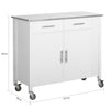 SoBuy | Kücheninsel | Küchenschrank | Küchenwagen | Servierwagen | FKW108-W