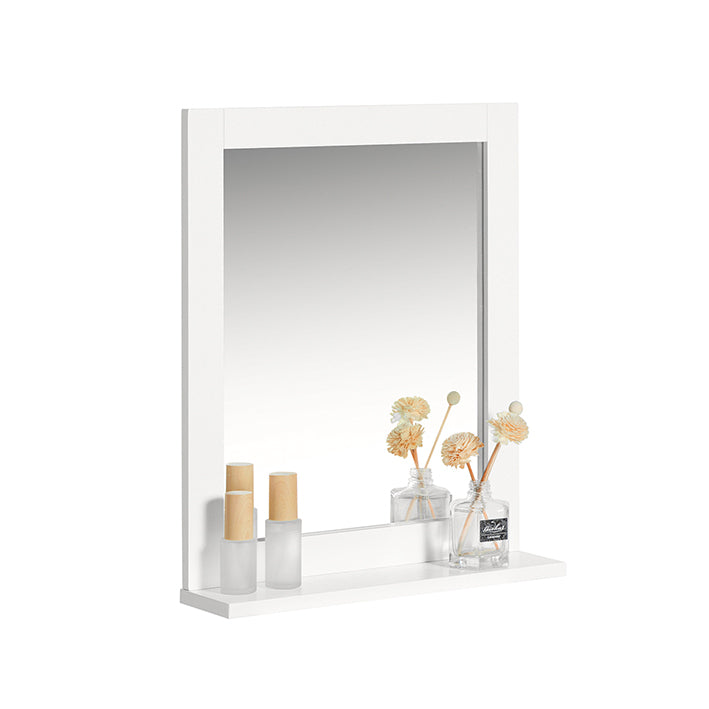 Groer Wandspiegel mit Ablage - Weier Badspiegel (60x80cm) | SoBuy  FRG129-W  SoBuy.de